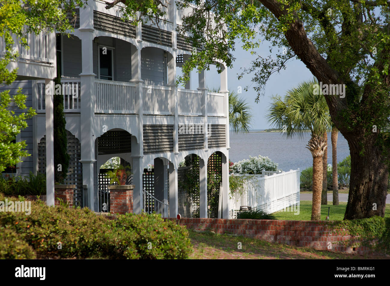 Haus, Cedar Key, Florida Stockfoto