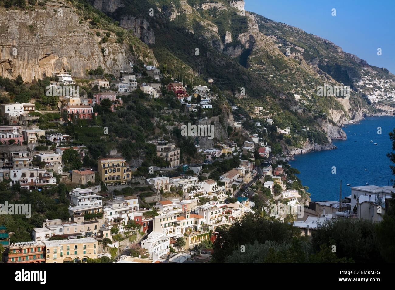 Positano, Italien Stockfoto