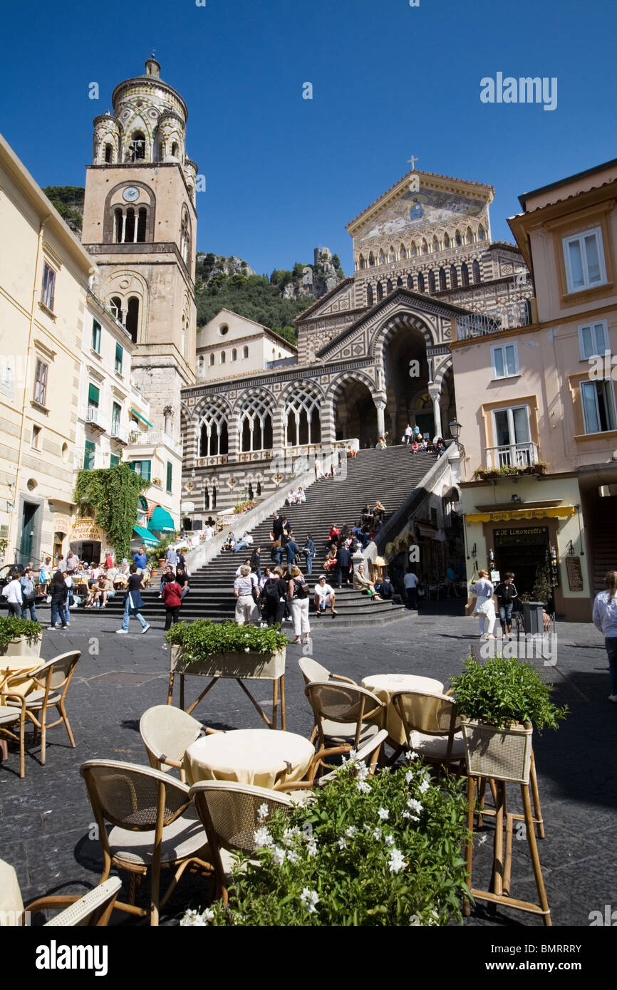 Il Duomo (Kathedrale) Amalfi, Italien Stockfoto