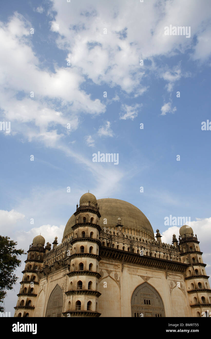 Gol Gumbaz; erbaut im Jahre 1659; Mausoleum von Muhammad Adil Shah Ii 1627-57; Bijapur; Karnataka; Indien Stockfoto