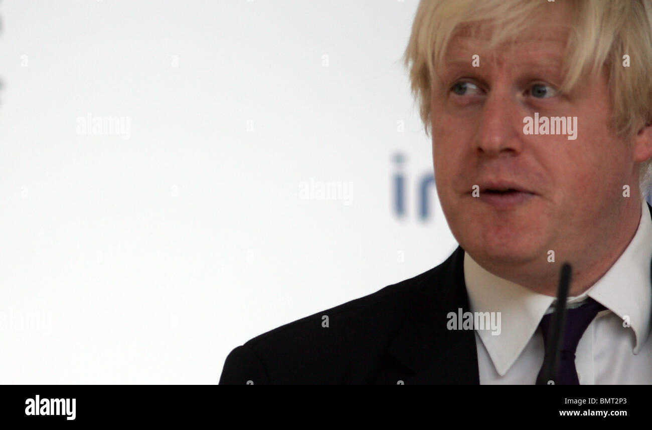 Boris Johnson Bürgermeister von london Stockfoto