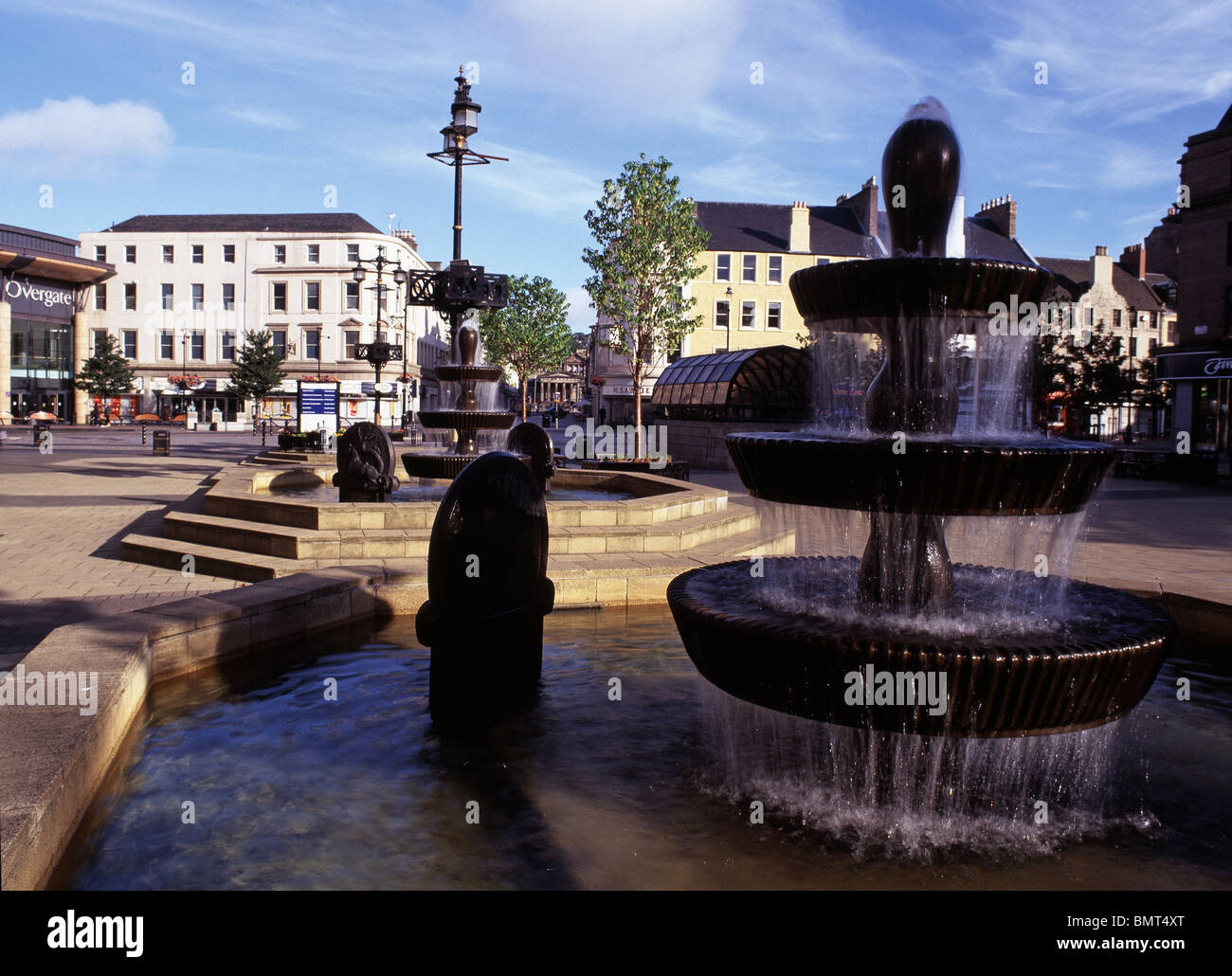 Stadtplatz, Dundee, Tayside, Schottland, Großbritannien Stockfoto