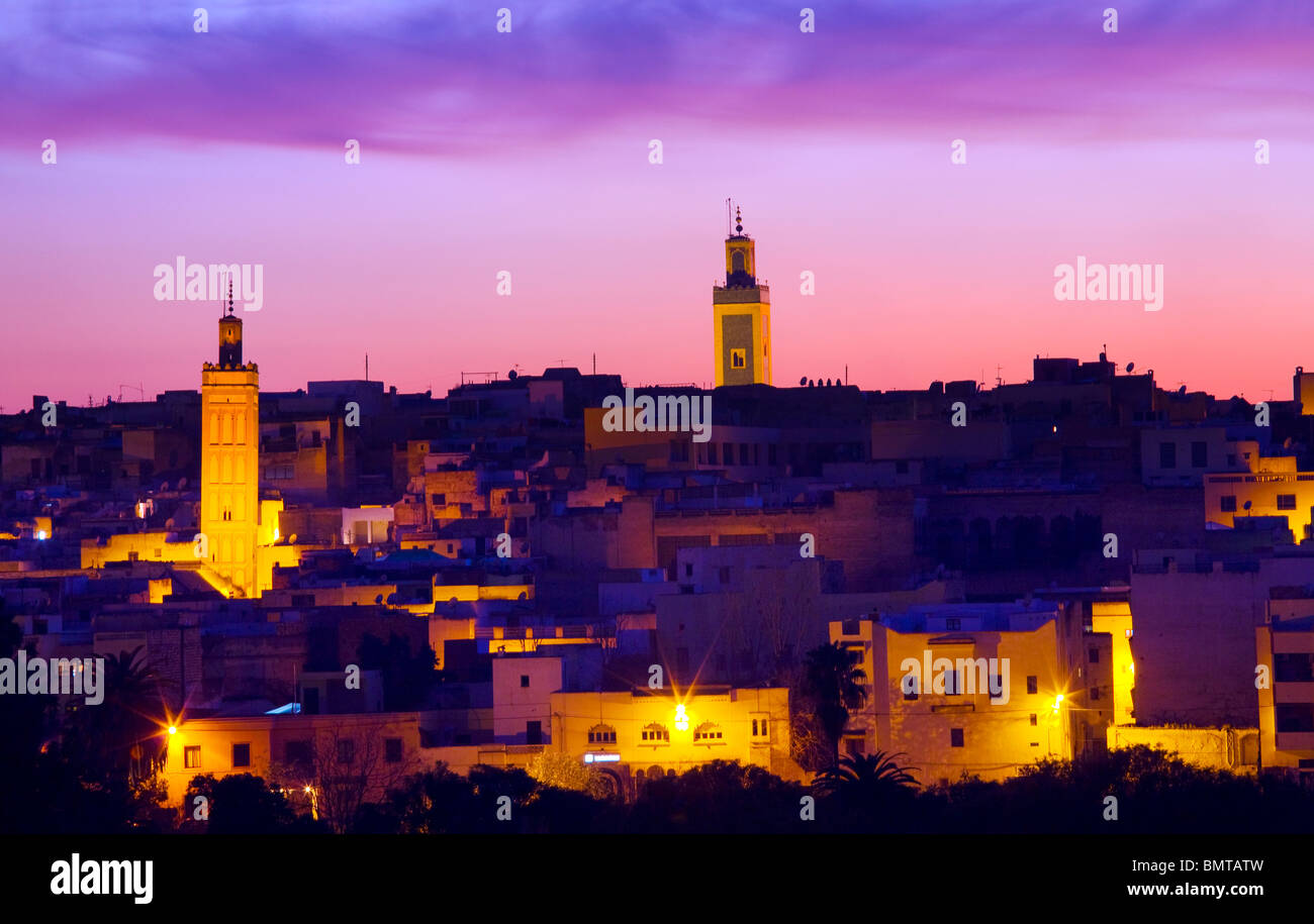 Marokko, Meknes. Stockfoto