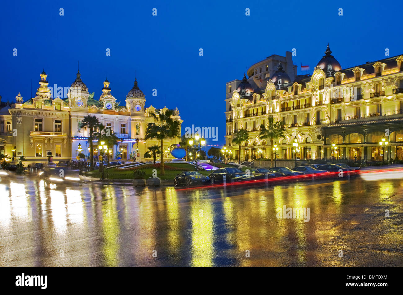 Casino-Platz, Monte Carlo, Monaco Stockfoto