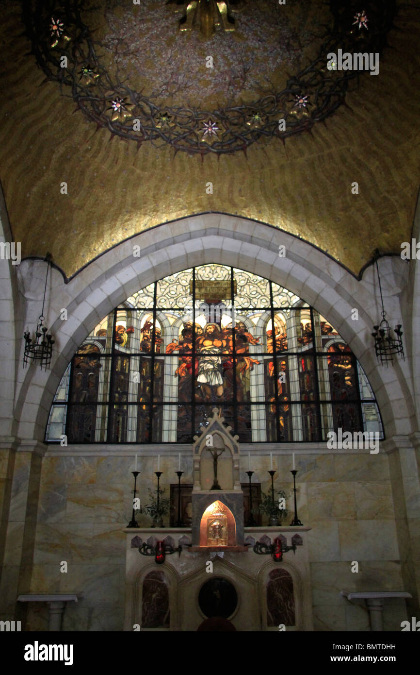 Israel, Jerusalem, die Kapelle der Geißelung Stockfoto