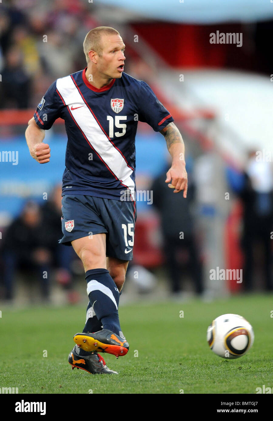 JAY DEMERIT USA ELLIS PARK Südafrika 18. Juni 2010 Stockfoto