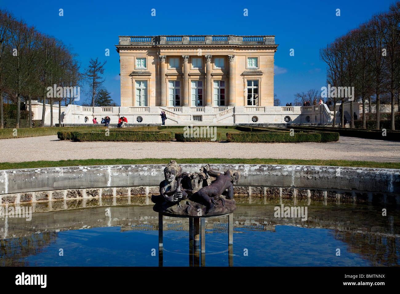 Chateau de Versailles, Le petit Trianon Stockfoto