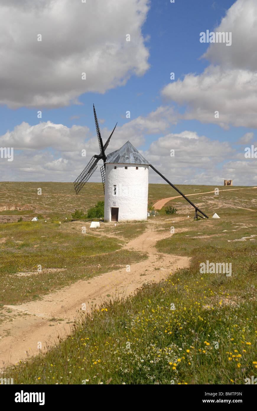 Campo de Criptana, Cuenca Provinz Kastilien-La Mancha, Spanien Stockfoto