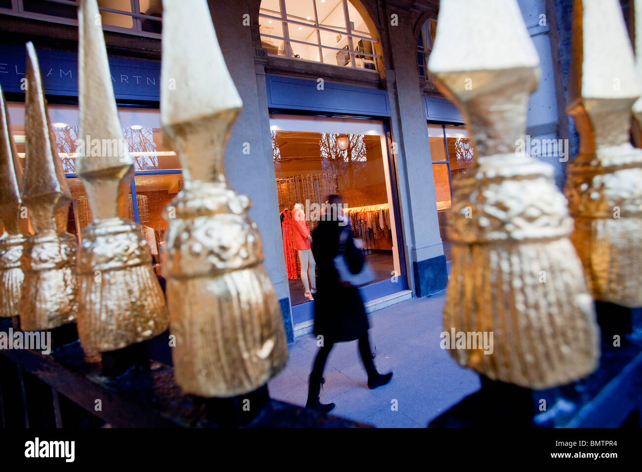 Paris, Palais Royal, Galerie de Valois Stockfoto