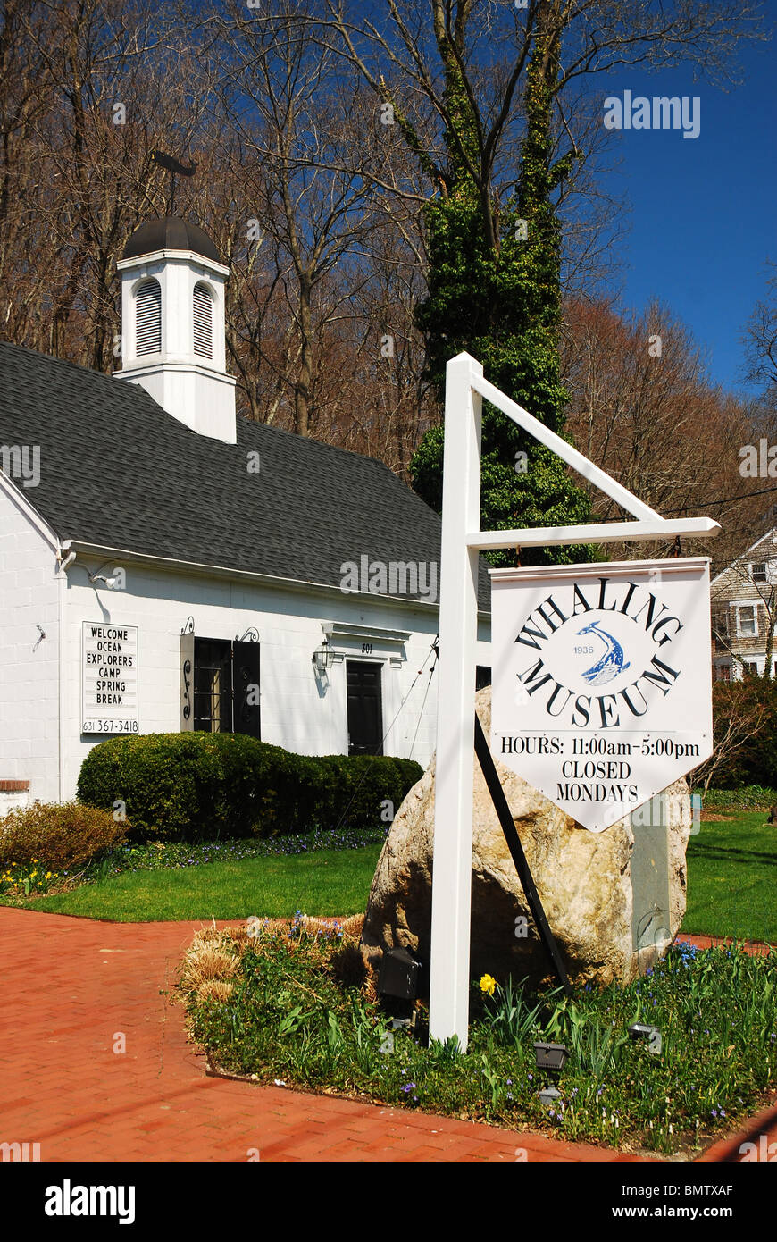 Whaling Museum Cold Spring Harbor, Long Island, New York Stockfoto