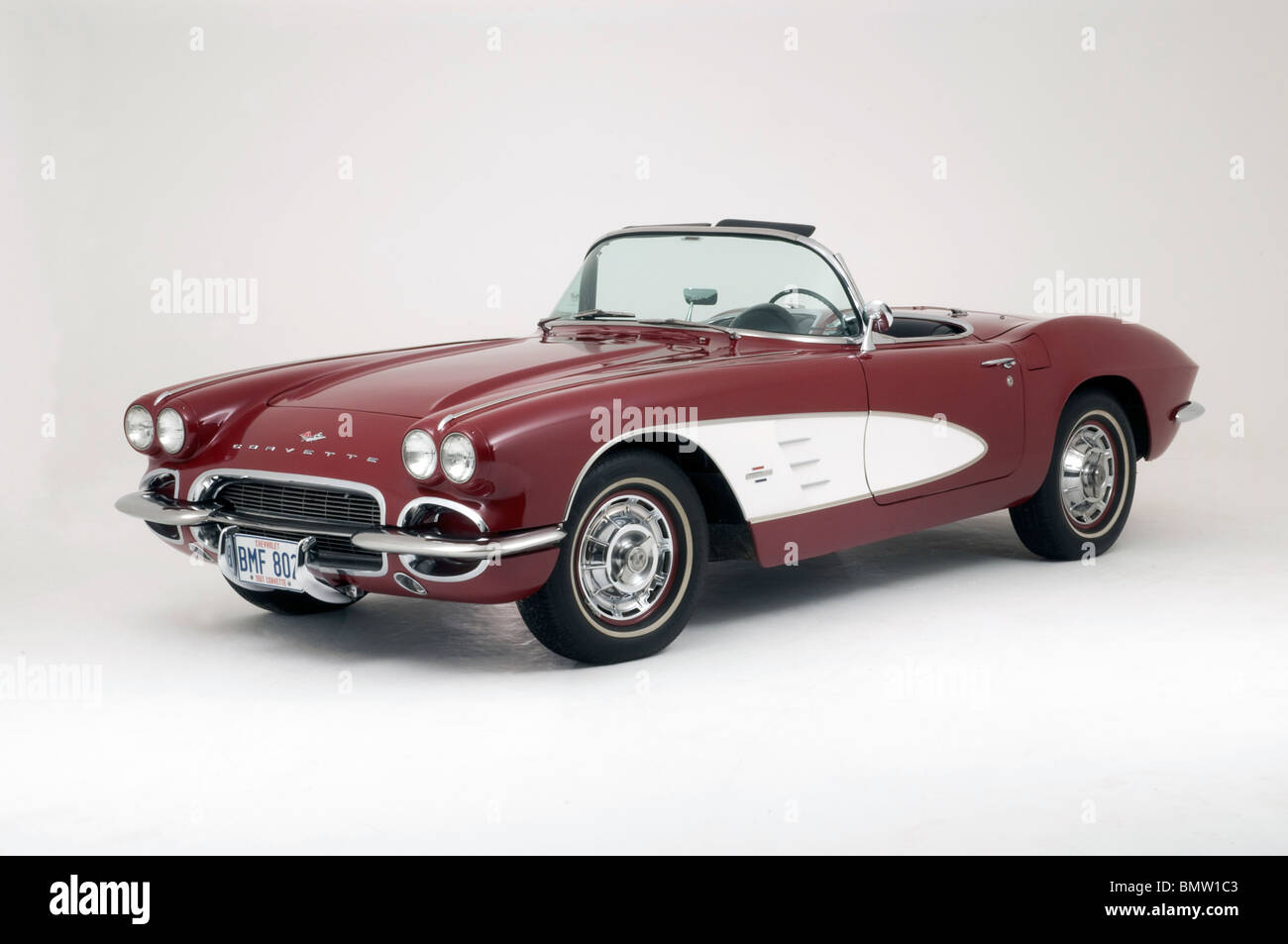 1961 Chevrolet Corvette C1 Cabrio Stockfoto