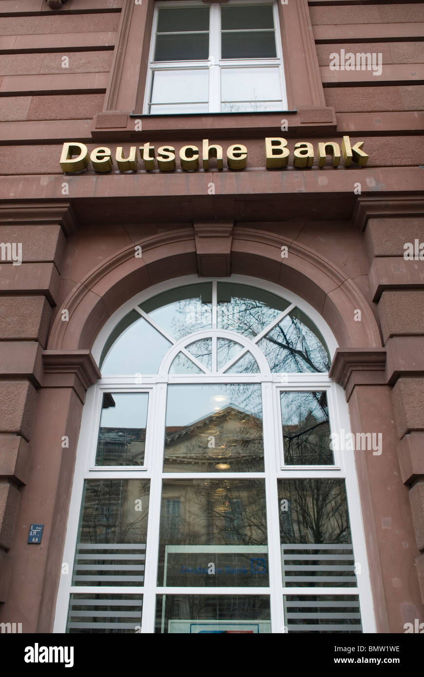 Deutsche Bank Berlin Stadt Deutschland Europa Stockfoto
