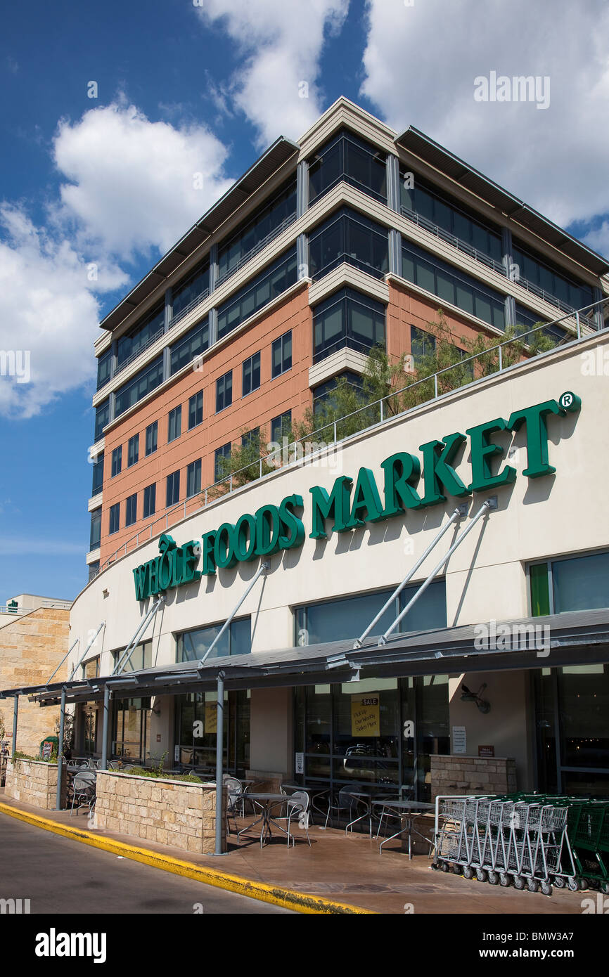 Whole Foods Market Austin Texas USA Stockfoto