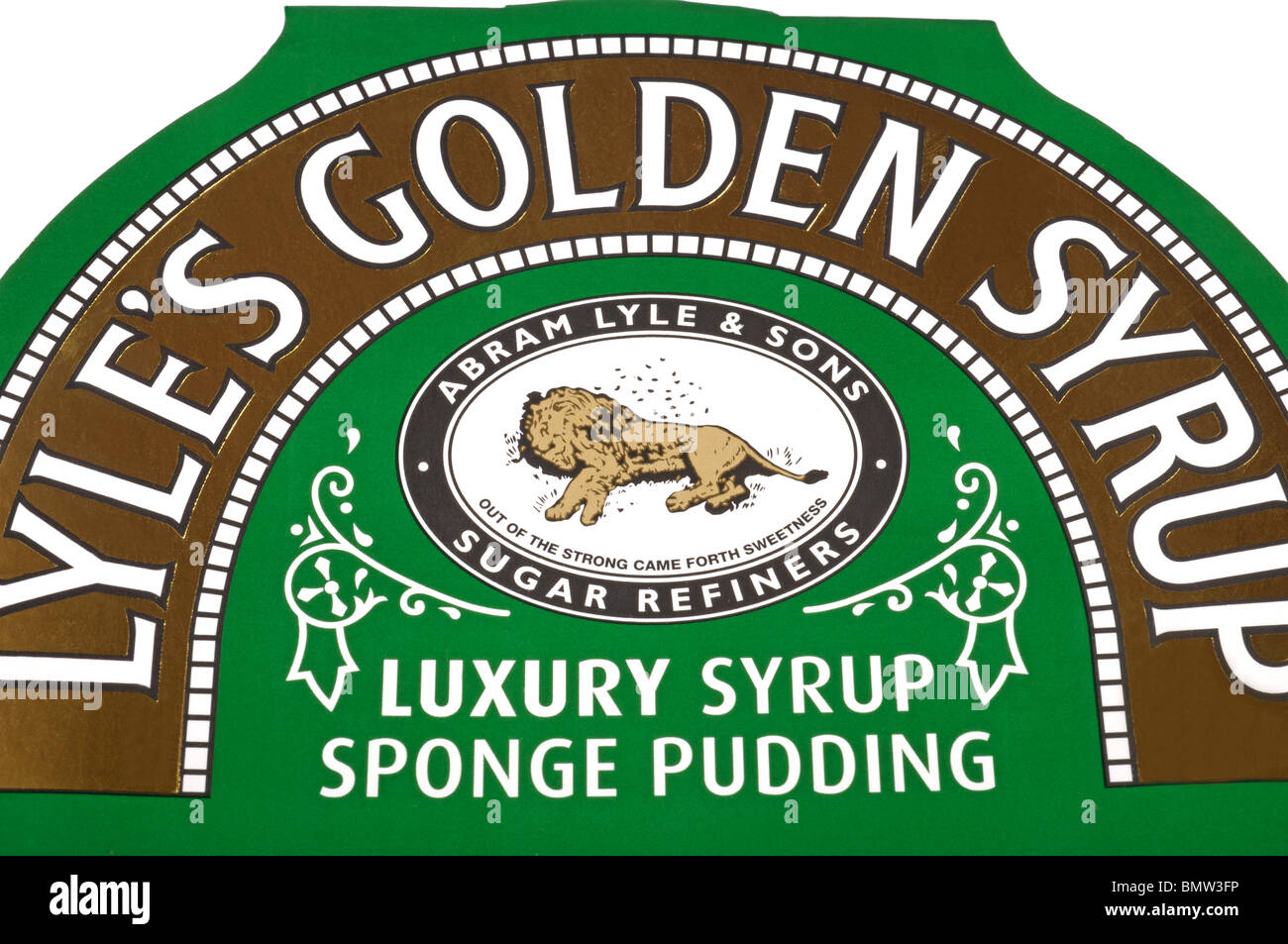 Lyles Golden Syrup Sponge pudding Stockfoto