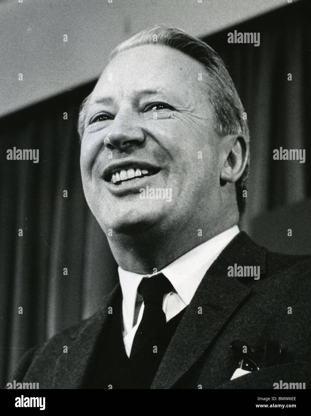 EDWARD HEATH - konservative Premierminister des Vereinigten Königreichs im Jahr 1966 Stockfoto