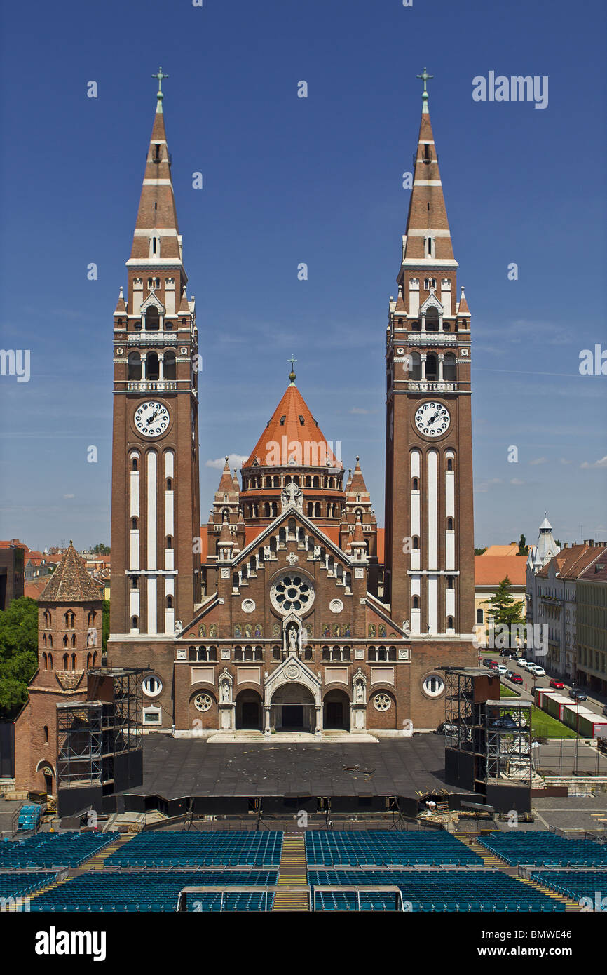 Kuppel in Szeged Stockfoto