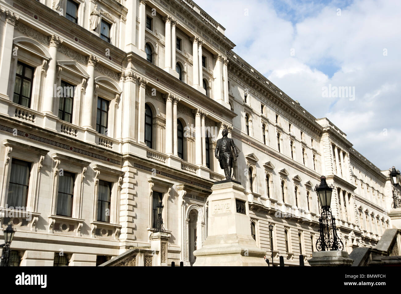 Die ausländischen & Commonwealth Office, Whitehall, London, England, Vereinigtes Königreich Stockfoto