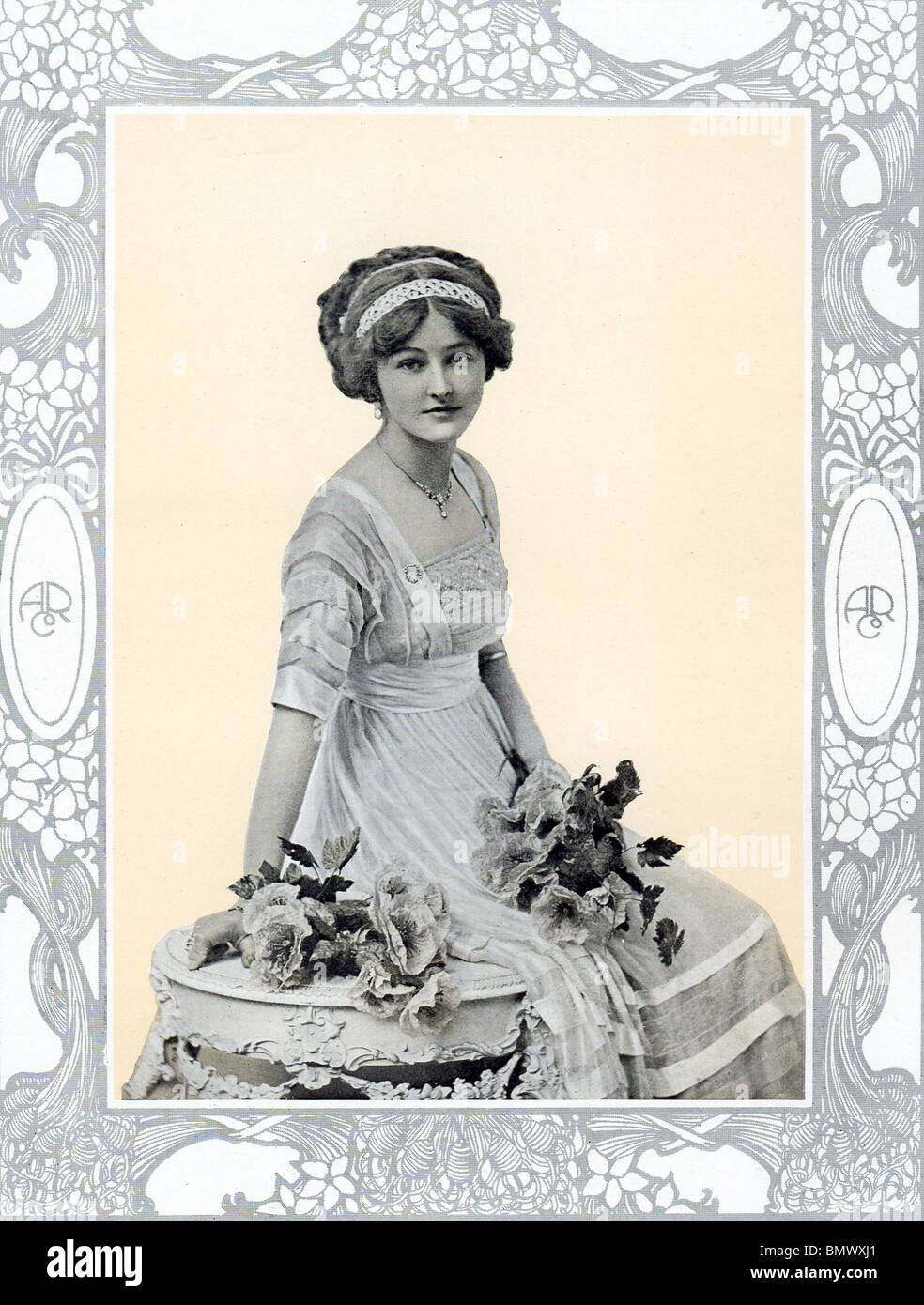 Porträt einer Frau Stockfoto