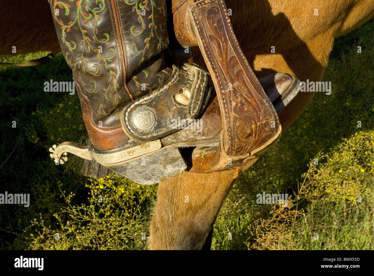 Cowboystiefel mit sporen -Fotos und -Bildmaterial in hoher Auflösung – Alamy