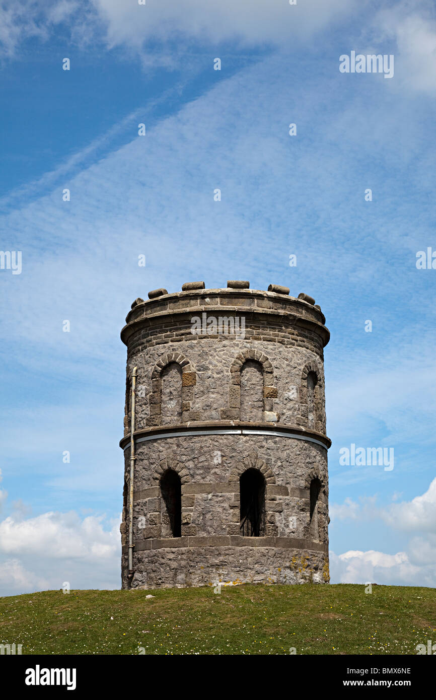 Salomos Tempel oder Grinlow Turm in Buxton Landschaftspark Buxton Derbyshire UK Stockfoto