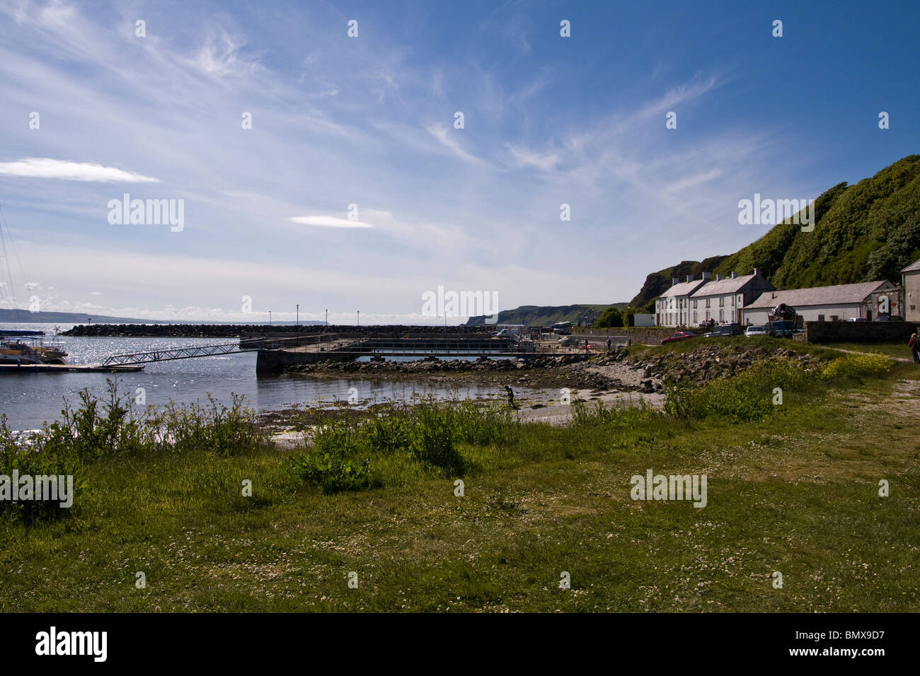 Kirche-Bay Rathlin Island Stockfoto