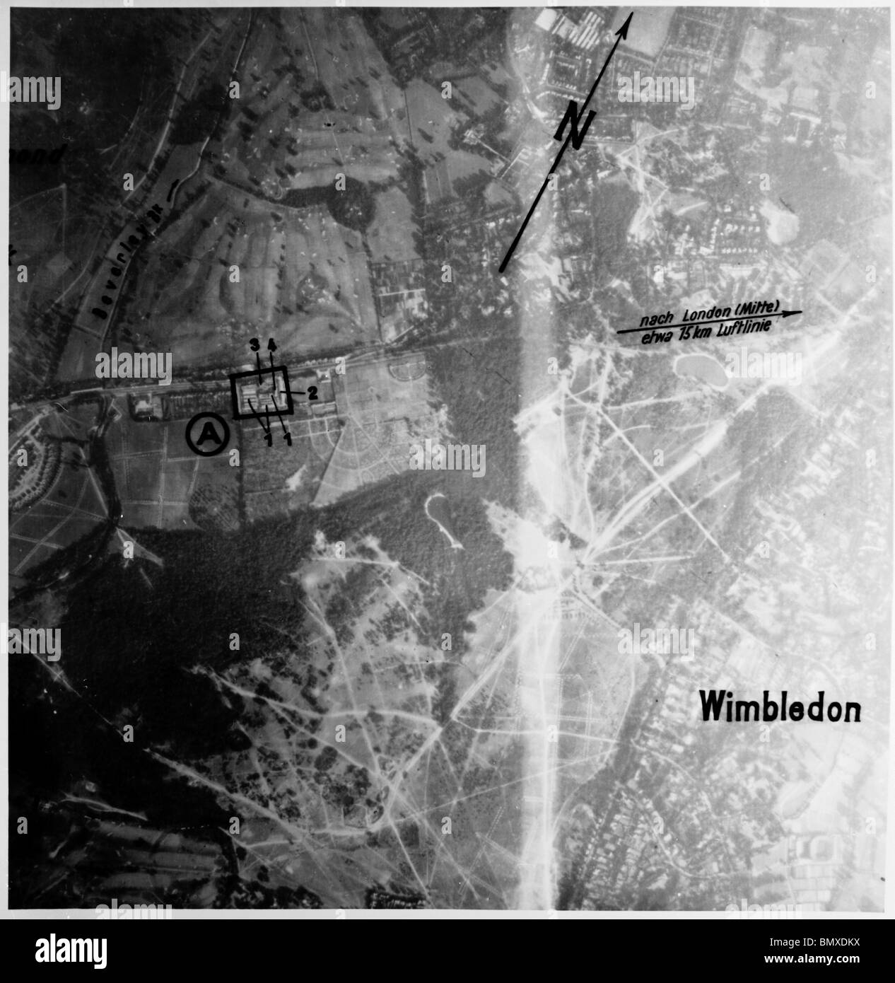 London - Wimbledon 1940 Stockfoto