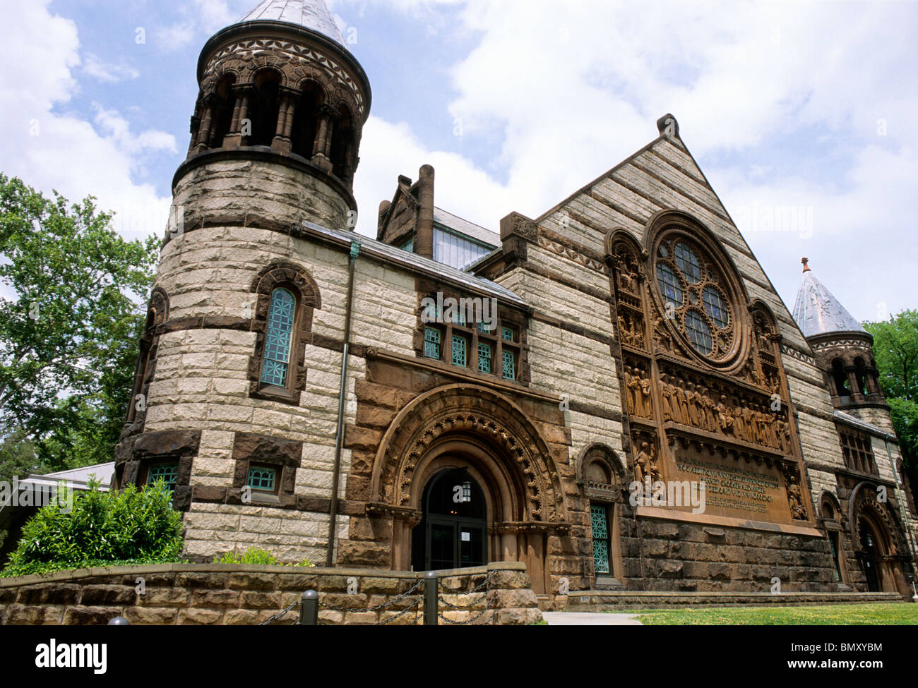 Princeton University Alexander Hall auf dem Campus. Princeton New Jersey USA. Ivy League Schule amerikanische Kultur Stockfoto