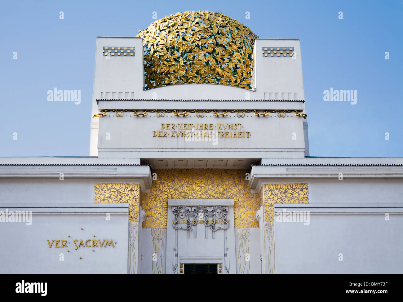 Sezession Gebäude außen historische Wien Stockfoto