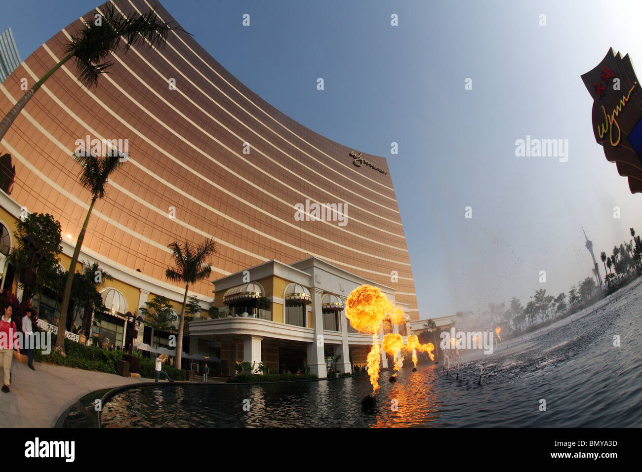 Wynn Esplanade Casinos am Las Vegas Boulevard, Macao, China Stockfoto