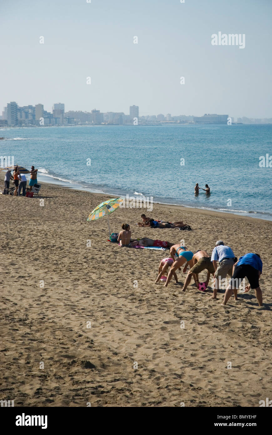 La Manga del Mar Menor Strand CARTAGENA Murcia Region Spanien Stockfoto
