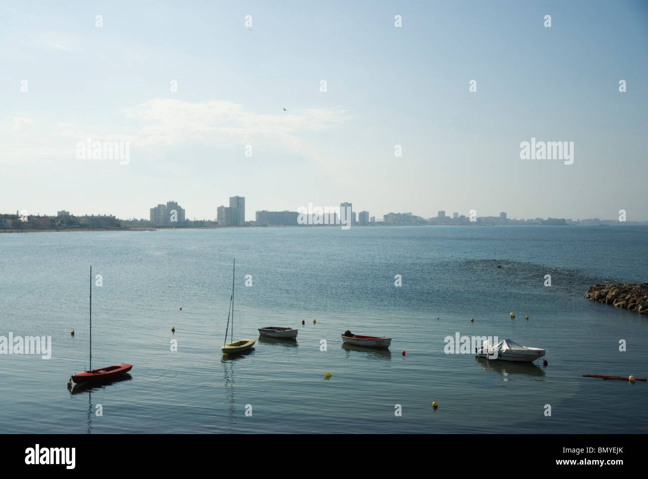 La Manga del Mar Menor Strand CARTAGENA Murcia Region Spanien Stockfoto