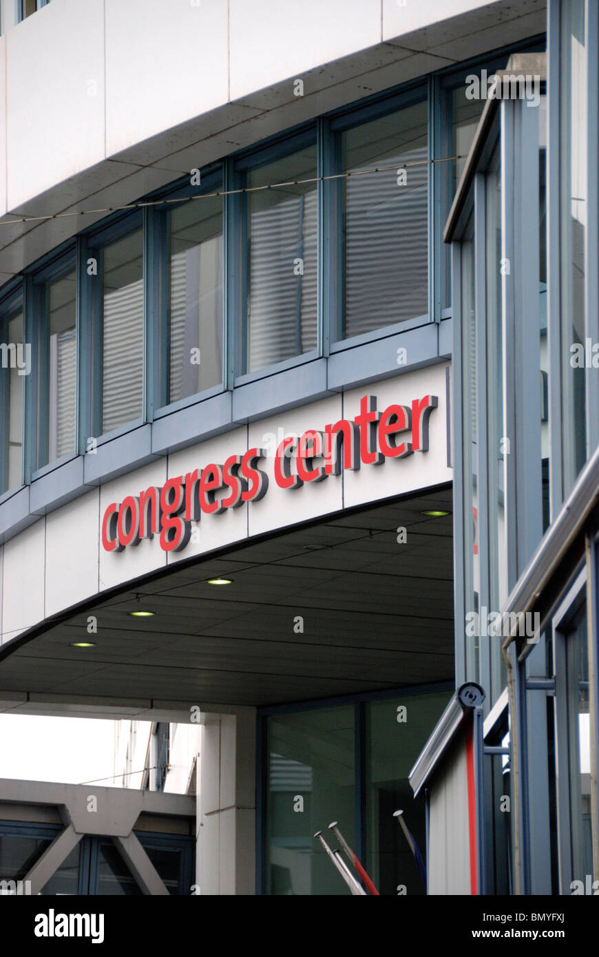 Congress Center Basel, Schweiz Stockfoto