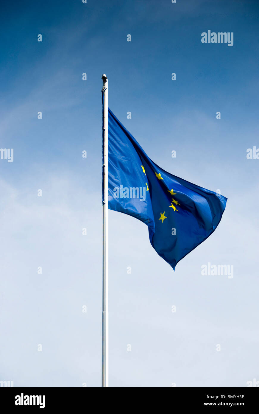 Flagge der Europäischen Gemeinschaft Stockfoto