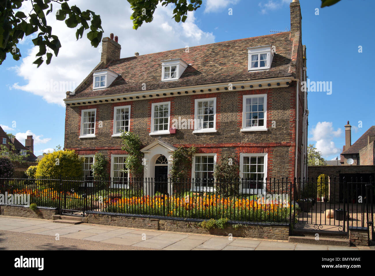 Edwardian Haus Ely Stadtzentrum, Cambridge, Cambridgeshire Stockfoto