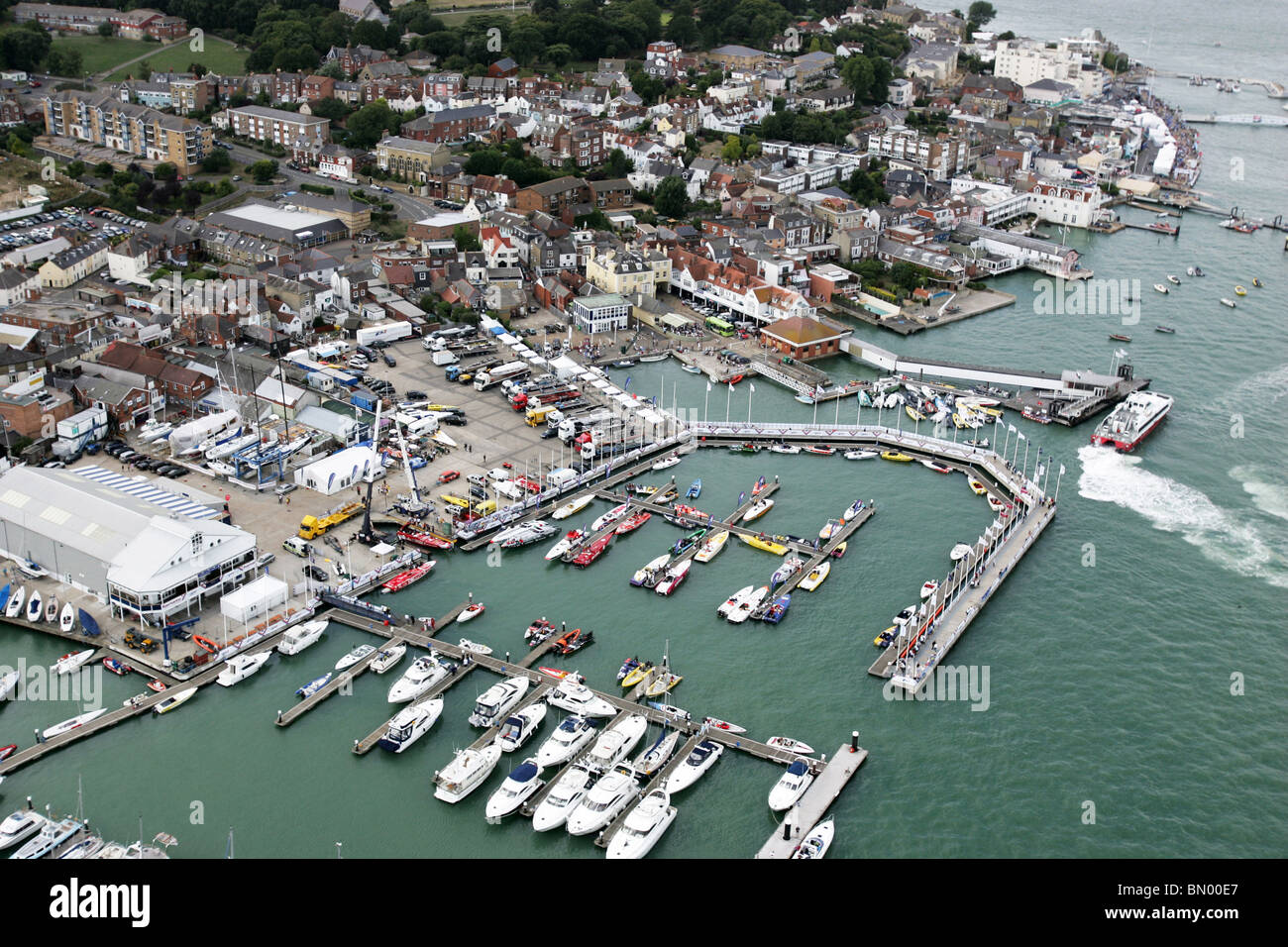 Powerboat P1 Festival Cowes, Isle Of Wight. Stockfoto
