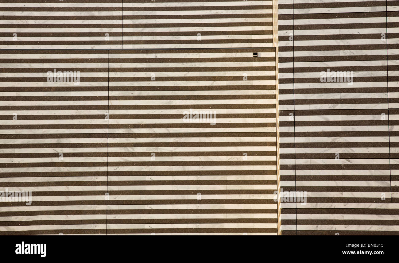 Wand des Museum of Art in Cleveland Stockfoto