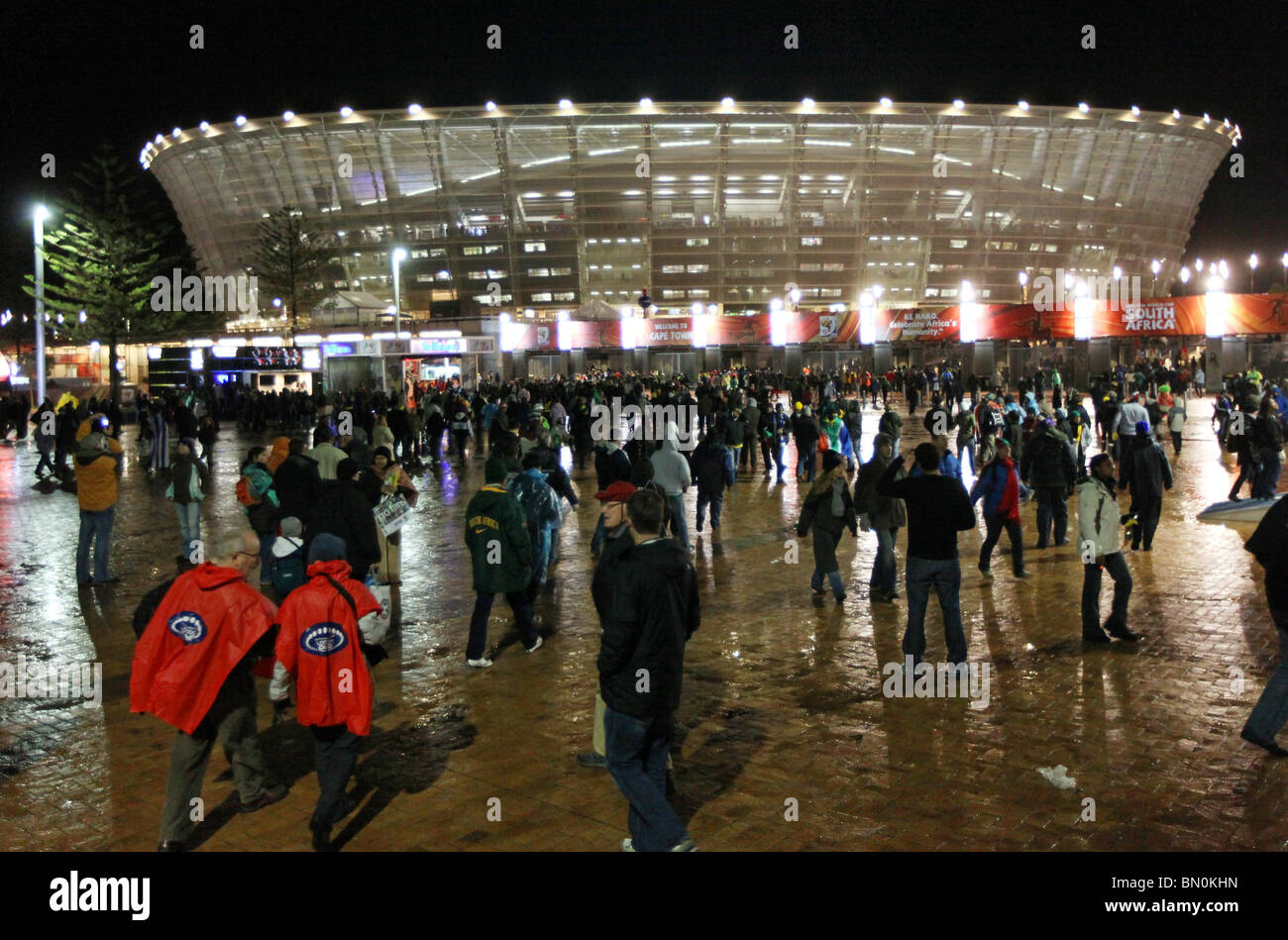 Green Point Stadion Kapstadt Match Paraguay vs. Italien, 14. Juni 2010 Stockfoto