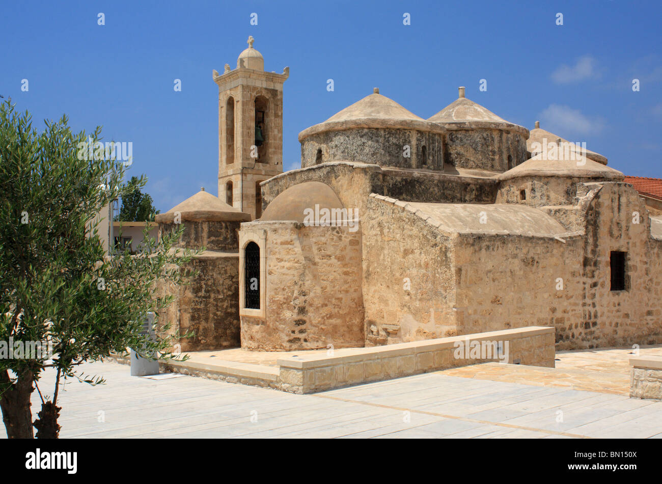 Agia Paraskevi Yeroskipou byzantinischen Kirche Geroskipou Pafos Paphos Zypern EU Europäische Ubion Europa Stockfoto