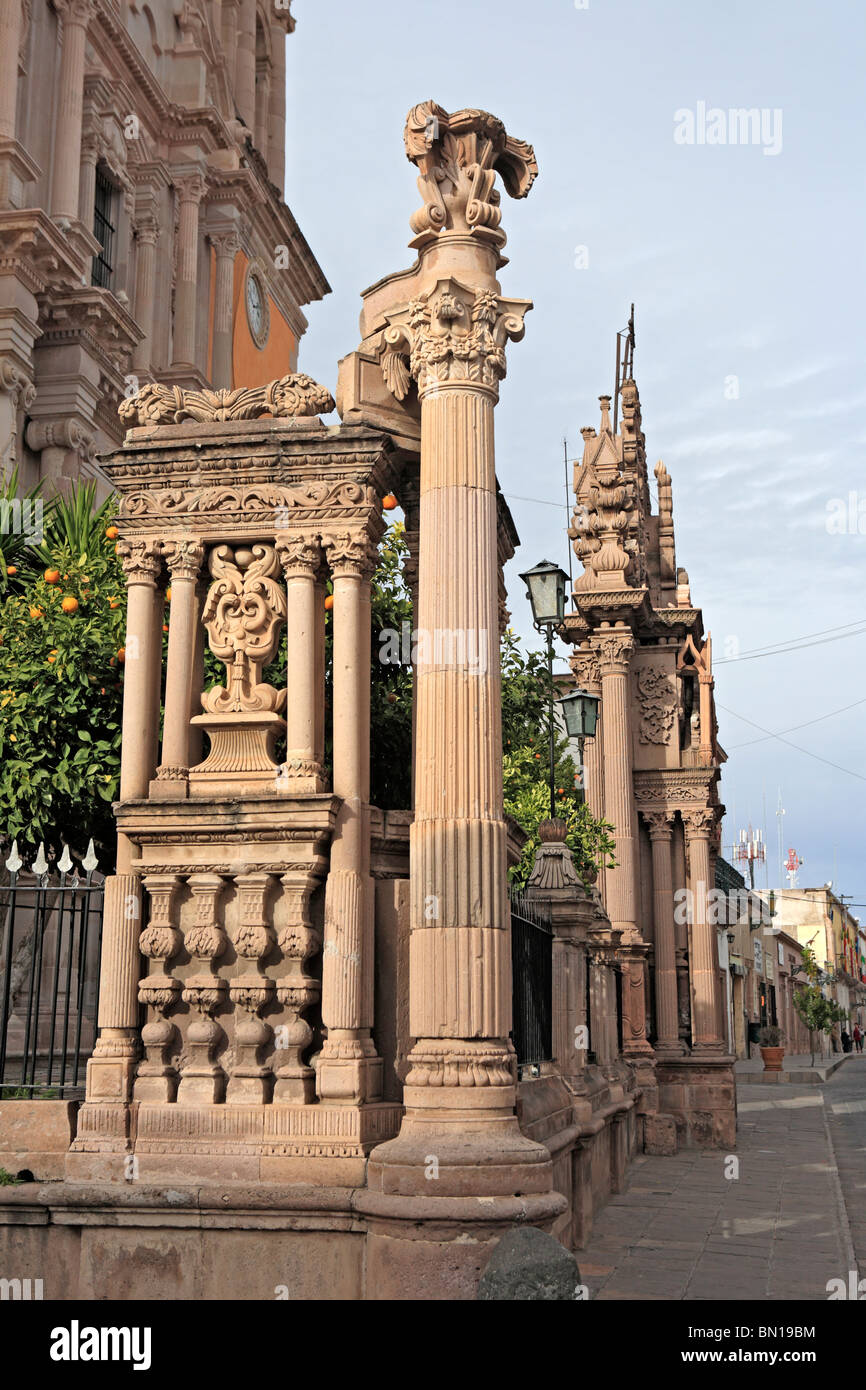 Santuario De La Soledad (1819), Jerez de Garcia Salinas, state Zacatecas, Mexiko Stockfoto