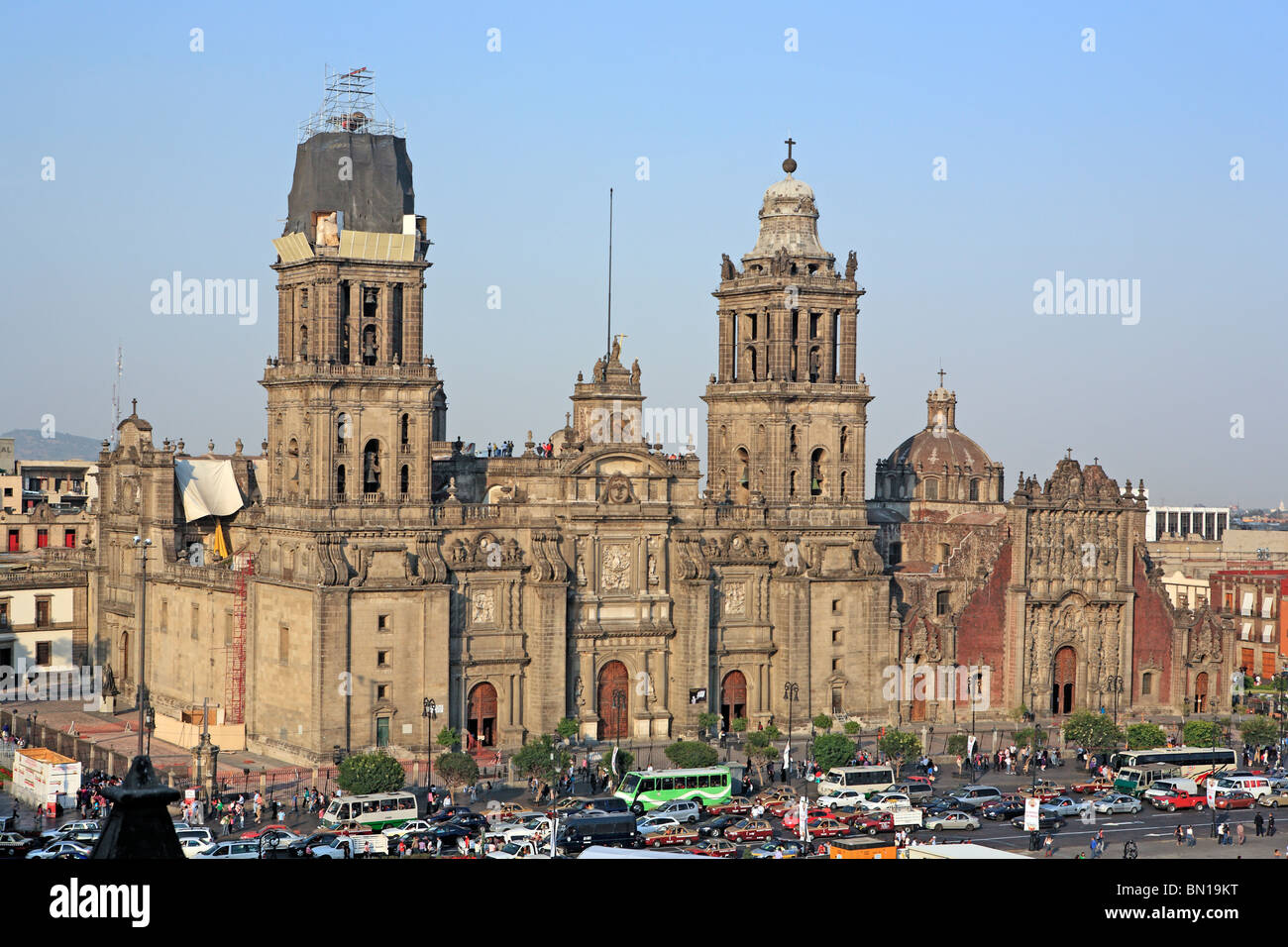 Kathedrale, Mexico City, Mexiko Stockfoto