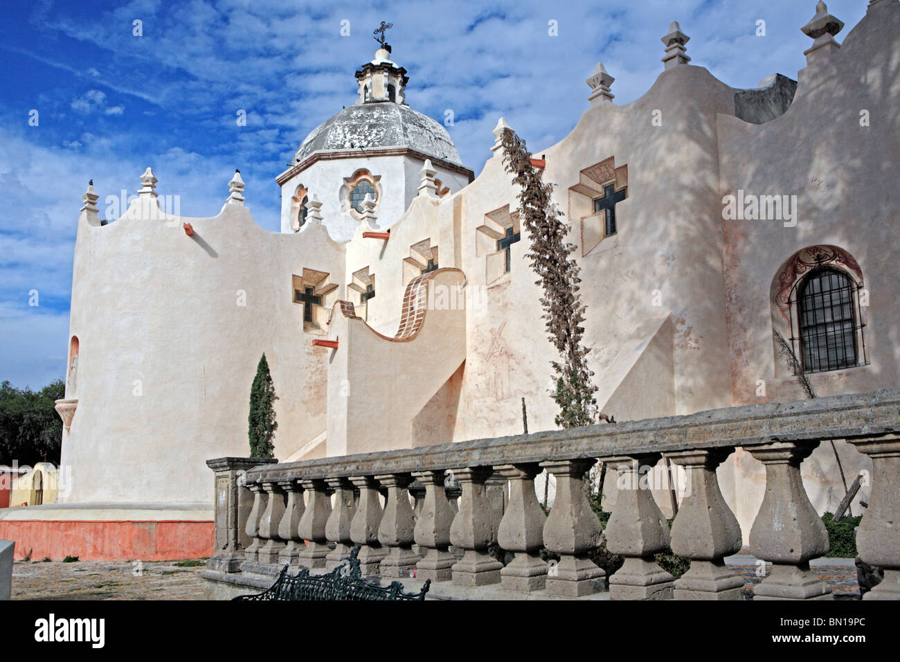 Heiligtum von Jesus Nazareno (1766), Atotonilco El Grande, Staat Guanajuato, Mexiko Stockfoto