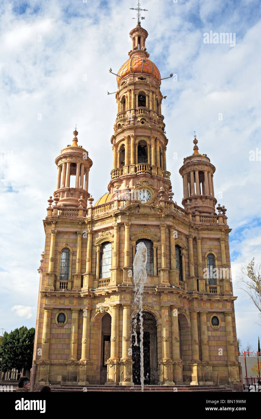 San Antonio Kirche (1908), Aguascalientes, Bundesstaat Aguascalientes, Mexiko Stockfoto