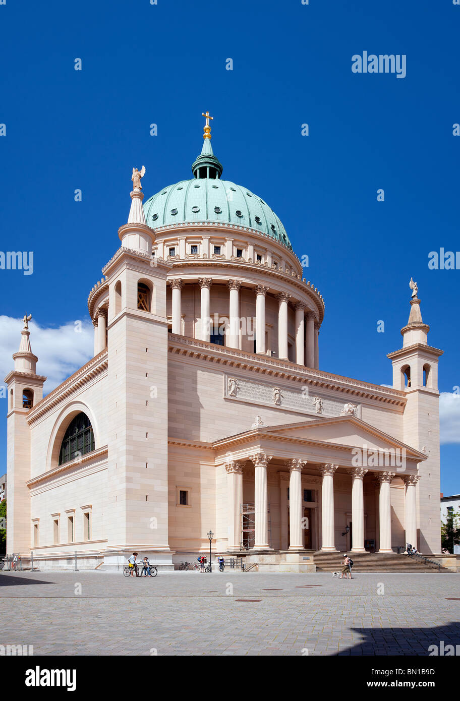 St. Nikolaikirche, Potsdam, Brandenburg, Deutschland Stockfoto