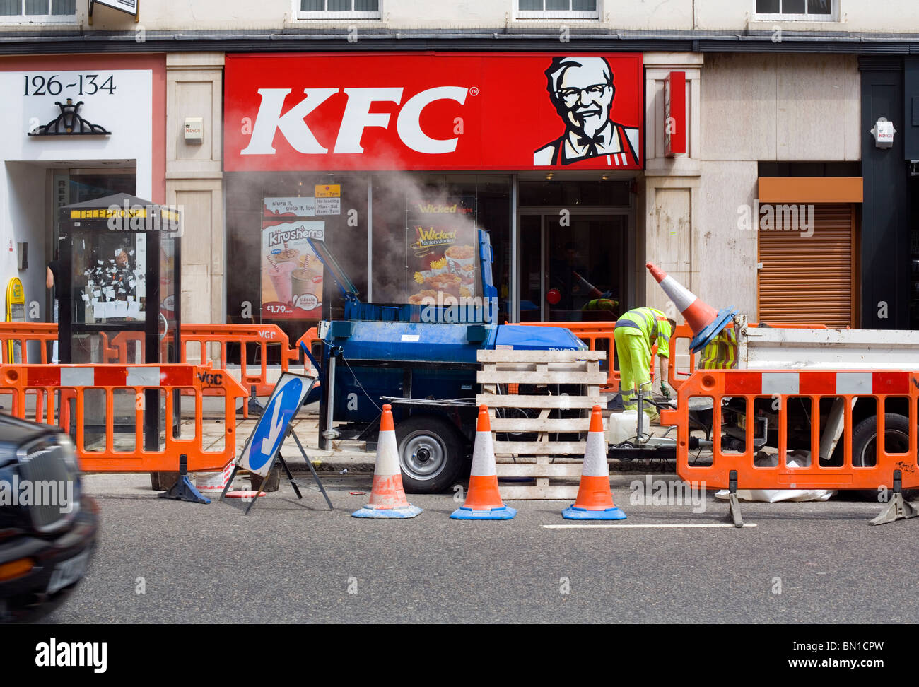 Straßenszene, Baker Street, London, England, UK, Europa Stockfoto