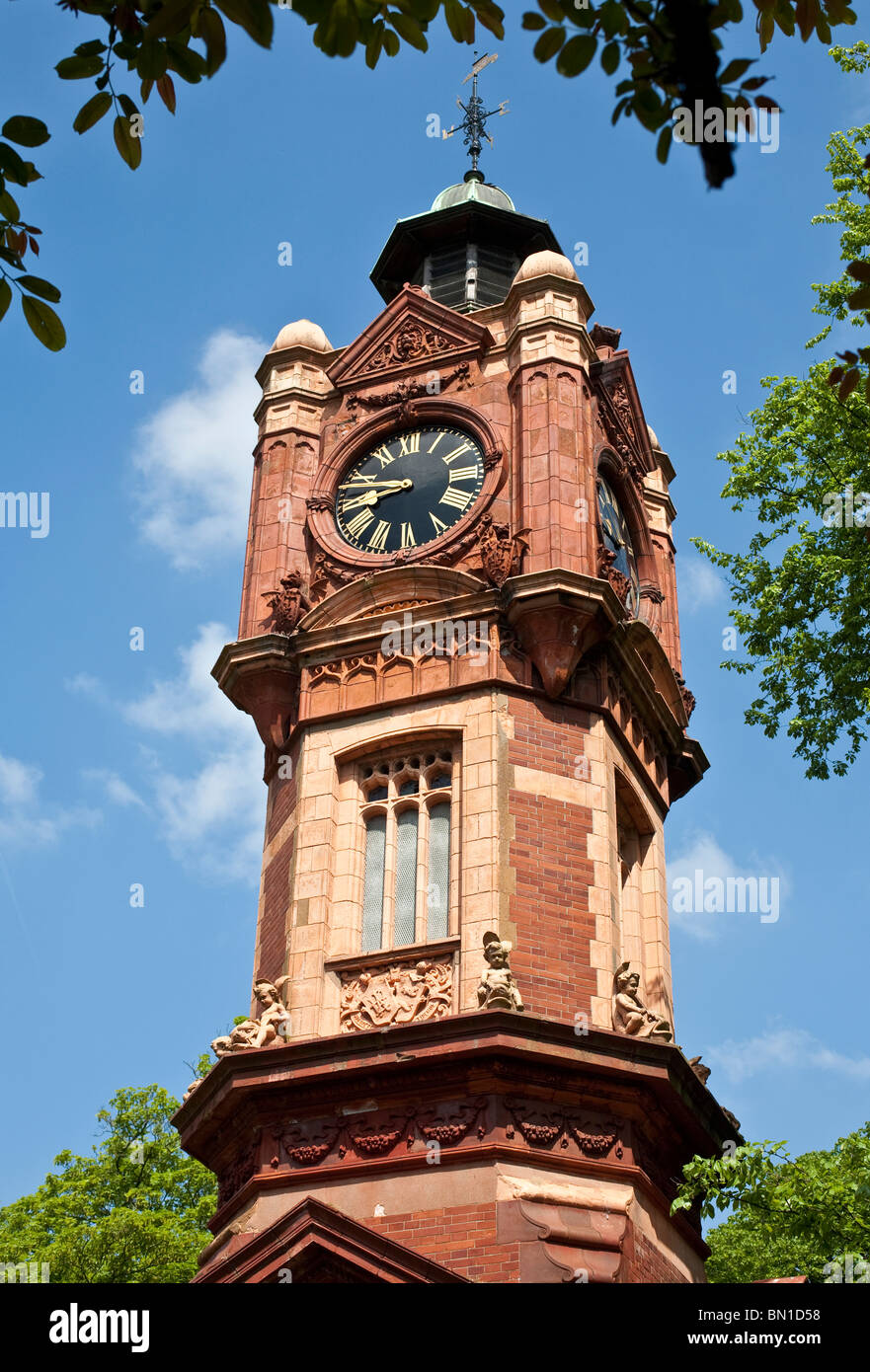 Der Clocktower, Preston Park, Brighton und Hove, East Sussex, England, UK Stockfoto