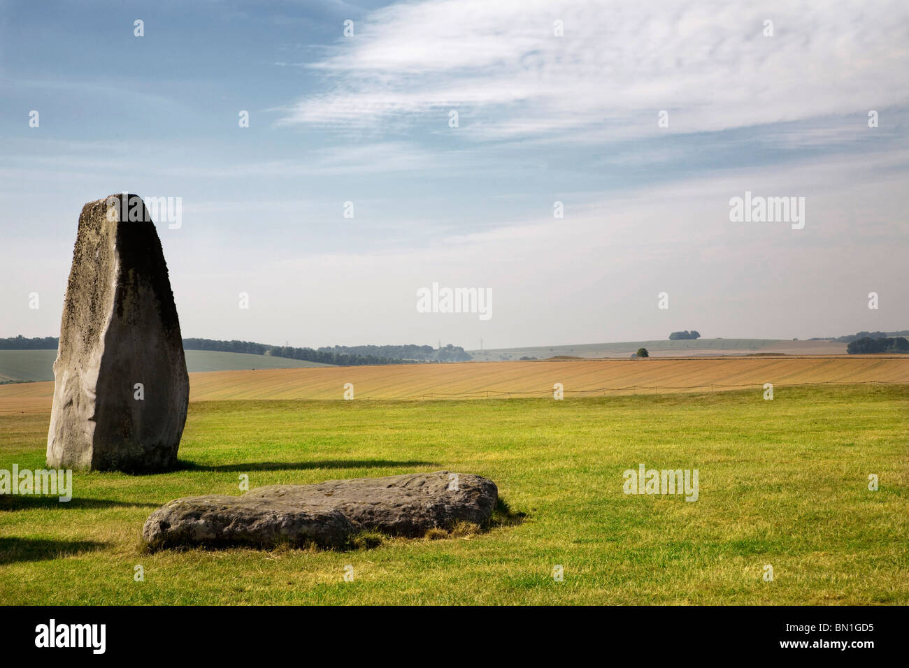 Stonehenge, UNESCO Welt Kulturerbe Website, England, Großbritannien Stockfoto