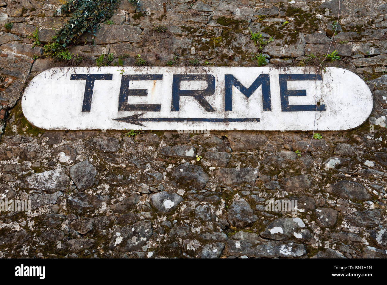 Europa, Italien, Toskana, Lucca, Bagni di Lucca, Landschaft Stockfoto