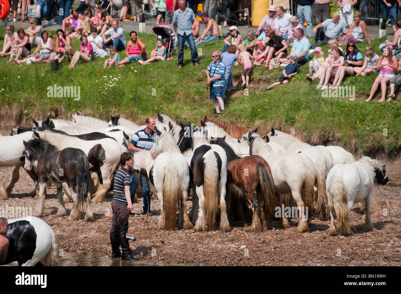 Appleby Horse Fair 2010 Stockfoto