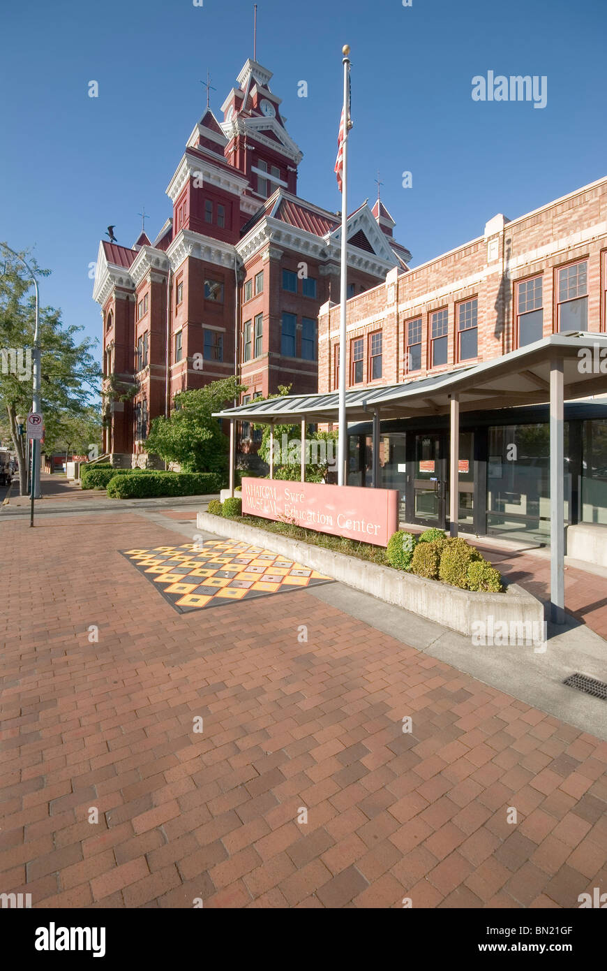 Whatcom Museum, Syre Bildungszentrum in Bellingham, Washington State, USA. Stockfoto