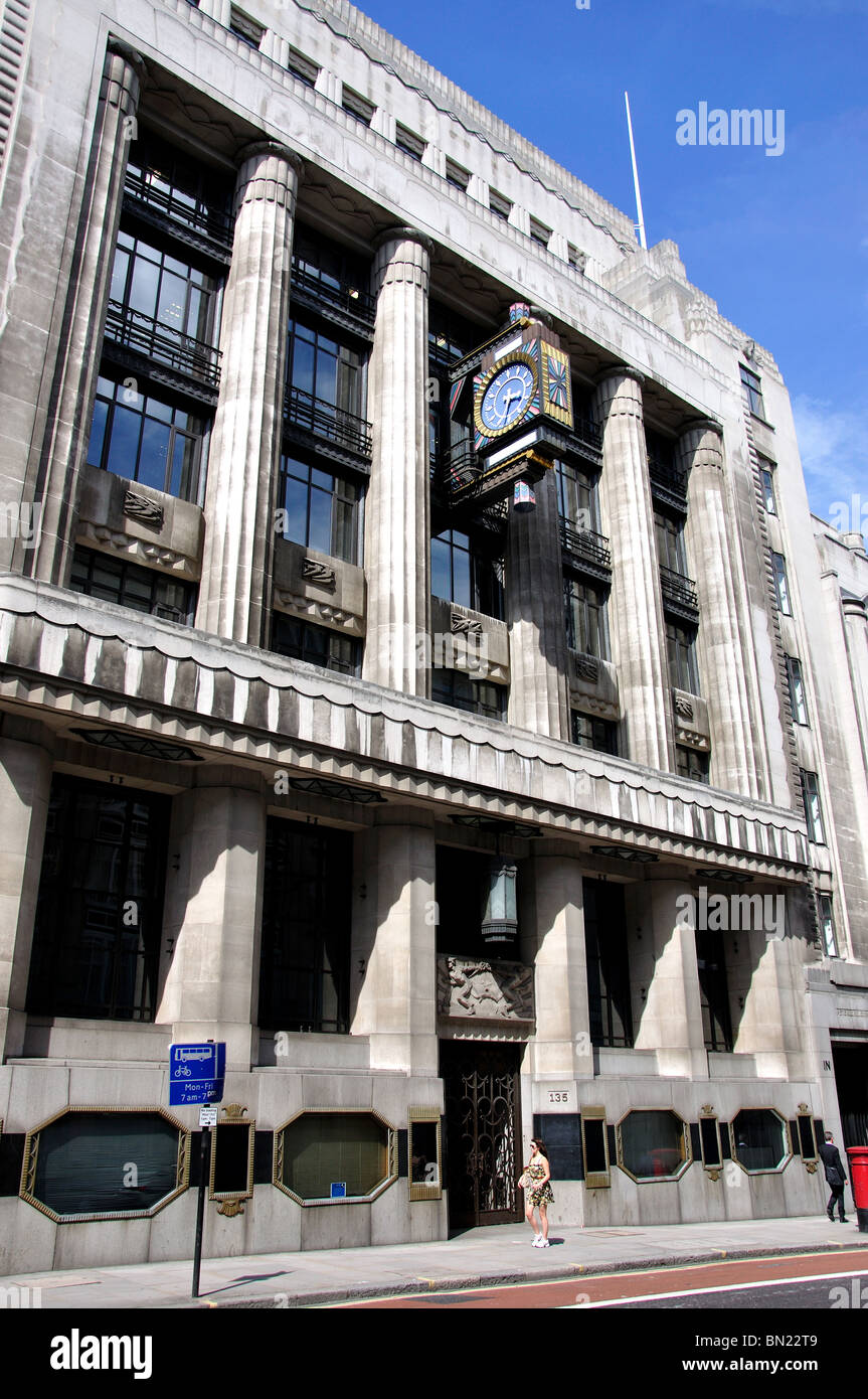 Daily Telegraph Building, Fleet Street, City of London, London, England, Vereinigtes Königreich Stockfoto